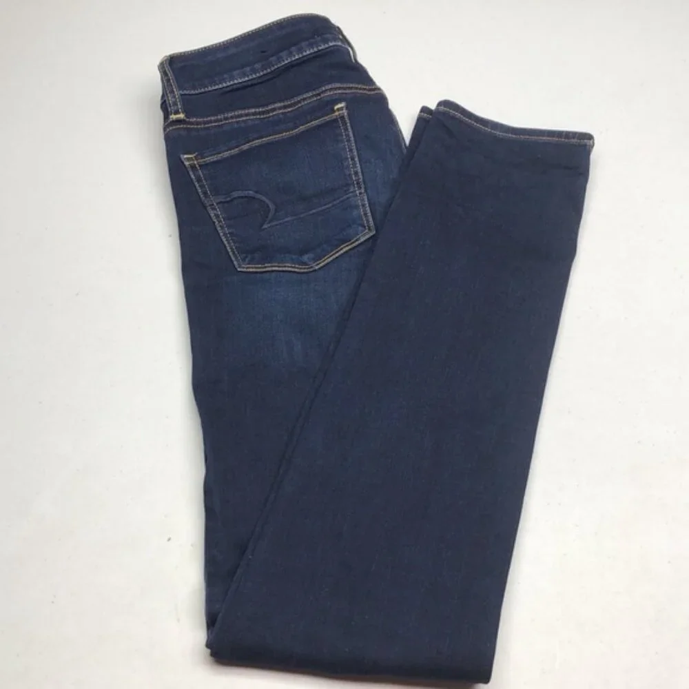 VINTAGE AMERICAN EAGLE SKINNY JEANS 6/28x33⭐️
